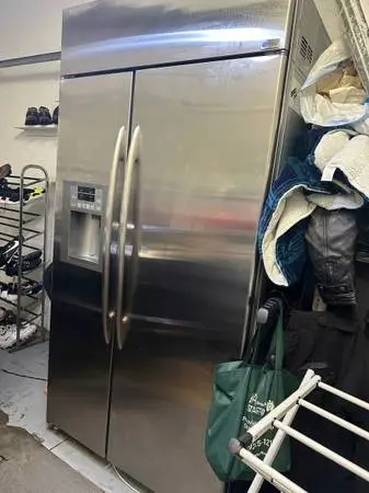 2016 GE PROFILE REFRIGERATOR~42 BUILT-IN~STAINLESS~SIDE-BY-SIDE~25.5
