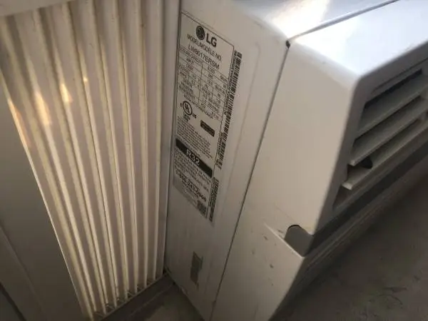 AIR CONDITIONER A/C LG LW8017ERSM 8000 BTU WINDOW
