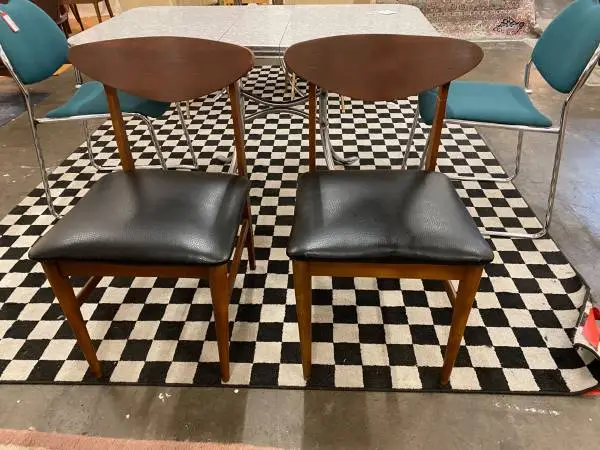 Pair of Mid Century Dining Chairs