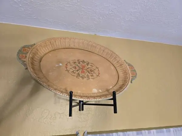 Resin vintage tray