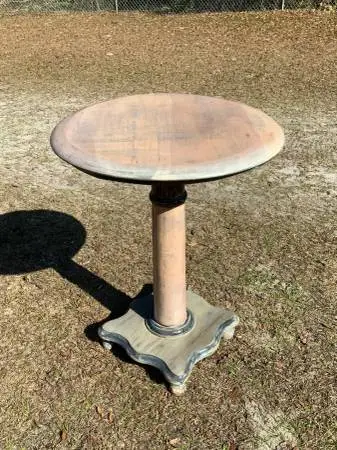 Vintage Pedestal Table