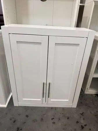 Crosley Furnituer Savannah 26 Surface-Mount White Medicine Cabinet