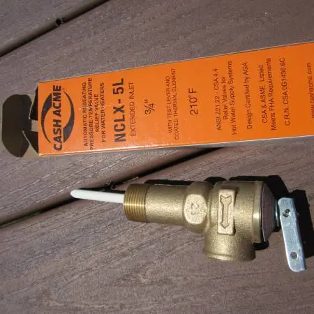 Cash Acme Relief Valve
