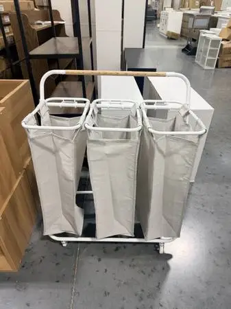 Brightroom Laundry Hamper Rolling Sorter Wheels Storage Organization