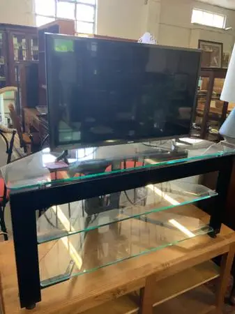 Corner Entertainment Stand