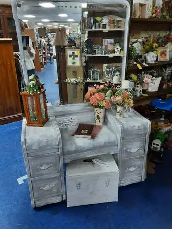 Vintage  Dresser and  Mirror