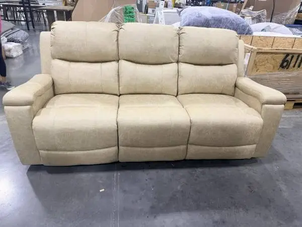 La-Z-Boy Dorian 86 Manual Reclining 3 Seat Sofa In Sand