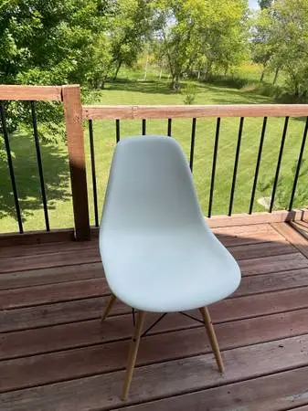 Herman Miller MCM side chairs.   Set of 4 new in box.