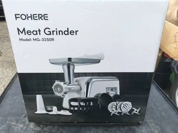 Meat grinder