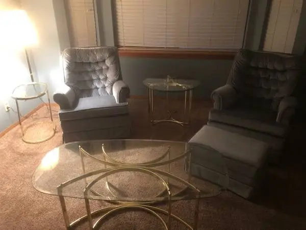 3 Glass Top Tables