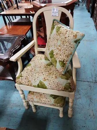 Chair and Foot Stool10601