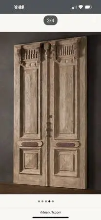 Restoration hardware head board