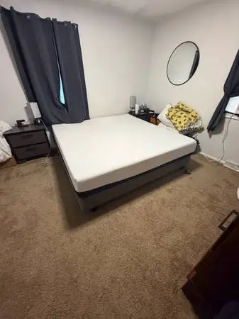 King size indigo sleep mattress