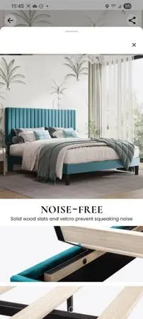 King Mattress and Frame