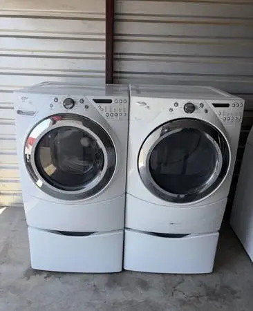 Whirlpool Washer And Electric Dryer Matching Set