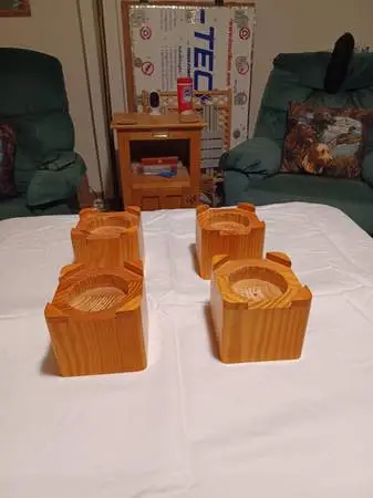 Oak Bed risers