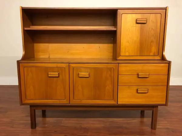 8 Real Vintage Sideboards, Hutch, No Reproductions! Dozens in Stock!