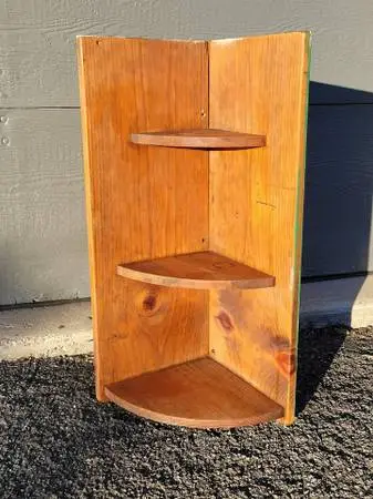 Corner Curio Stand Cabinet