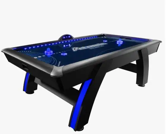 Atomic 90 Indiglo LED Light Up Arcade Air Powered Hockey Table