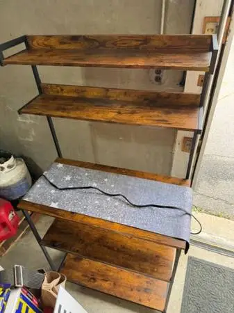 HD metal electric shelf unit