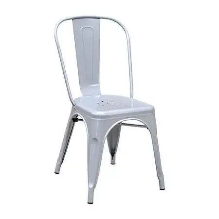 2 Flash Furniture XU-DG-TP001-GG Chair Metal Silver Reg $87.00/ea