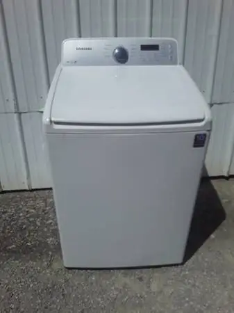 Samsung washer. Works,but somtimes throws unbalanced code.