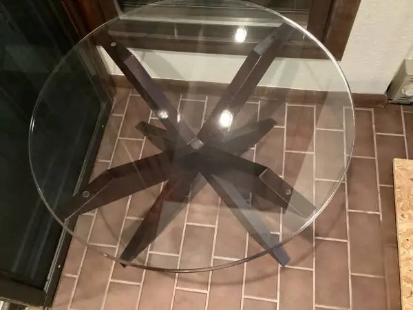 Glass Top Table