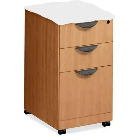 (2)New in Box Honey Locking File Cabinet w/Wht Top caster opt New$565