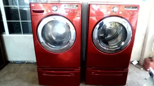 LG FRONT LOAD SET WITH WARRANTY