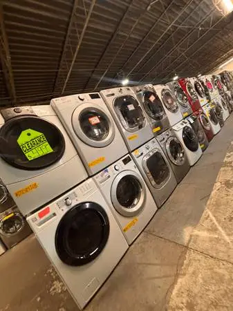 Large selection of washers & dryers good condition
