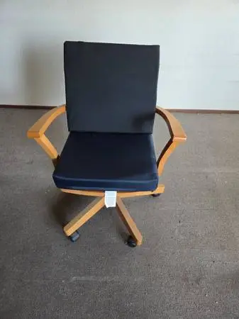 Wooden Chair with wheel for sale