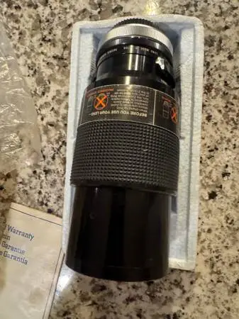 Vivitar Series 1 70-210mm f/3.5 VMC Lens C/FD Mount