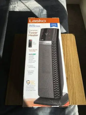 Ceramic Tower Heater by Lasko - BRAND NEW FACTORY SEALED