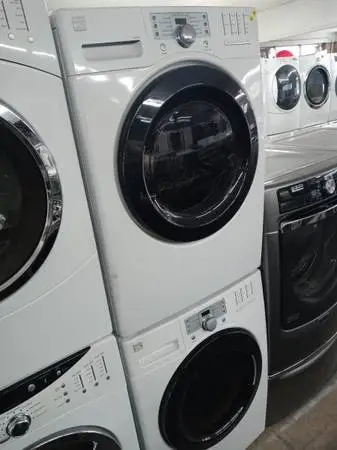 ★Kenmore stackable front load washer and dryer set