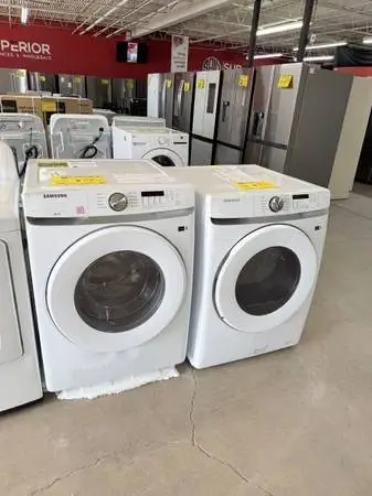 SAMSUNG FRONT LOAD WASHER AND DRYER
