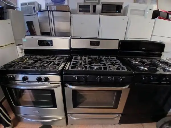 G.E. Stainless steel STOVEs