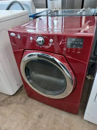Whirlpool Red Front Load Electric Dryer