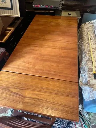 Dixie Teak Expanding Draw Leaf Petite Dining Table