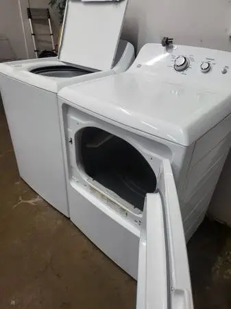 GE WASHER AND ELECTRIC DRYER