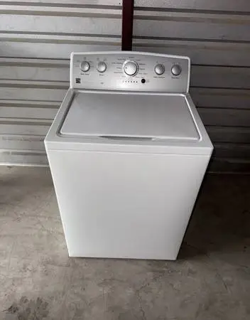 White Kenmore Washer