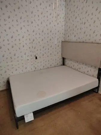 Queen bed and mattress