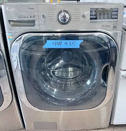 LG Front Load Washer , 5.1  Cu Ft  Graphite Steel, Stainless 29 Inch