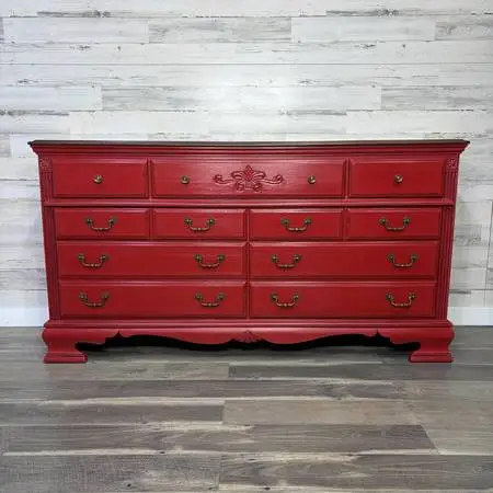 Barn Red Dresser Buffet *delivery available*