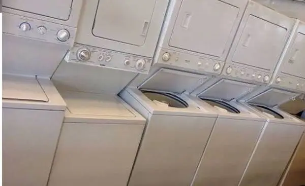 Stackable washer and dryer combo