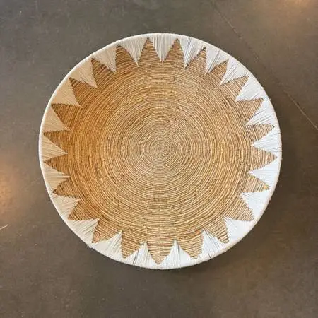 Pottery Barn Sunny Handwoven Basket - 37X6.5H