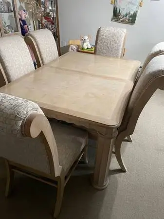 Dining Table with Hutch