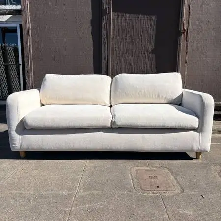 Article White Sofa Couch - delivery available
