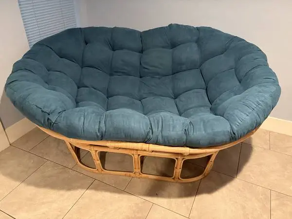 Papasan Chair and Cushion