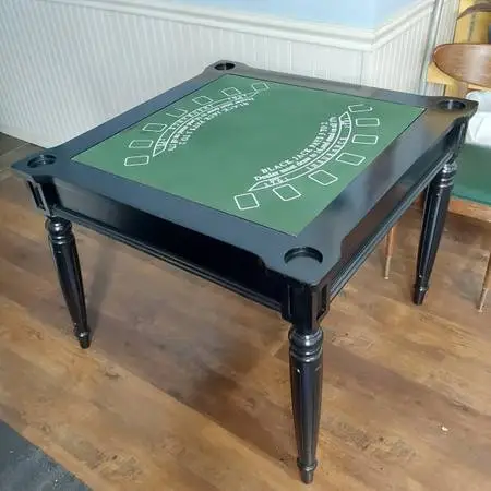 Blackjack Table + Chess + Backgammon
