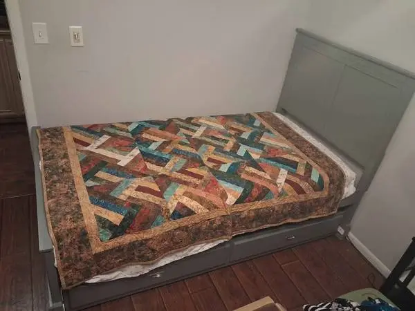 Kids twin size bed with trundle. Like new. Clean.